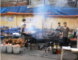 Hanoi's BBQ Chicken Street 